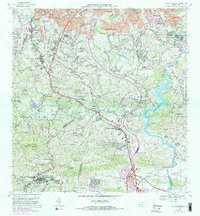 Download a high-resolution, GPS-compatible USGS topo map for Aguas Buenas, PR (1982 edition)