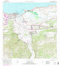 Download a high-resolution, GPS-compatible USGS topo map for Arecibo, PR (1990 edition)