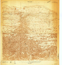 1938 Map of Camuy