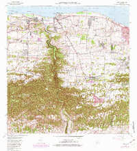 Download a high-resolution, GPS-compatible USGS topo map for Camuy, PR (1982 edition)
