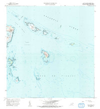 Download a high-resolution, GPS-compatible USGS topo map for Cayo Icacos, PR (1991 edition)