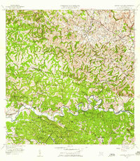 Download a high-resolution, GPS-compatible USGS topo map for Central La Plata, PR (1958 edition)