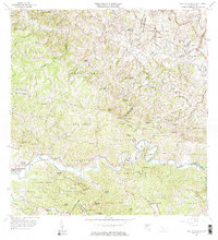 preview thumbnail of historical topo map of San Sebastián County, PR in 1964