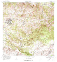 preview thumbnail of historical topo map of Coamo, PR in 1972