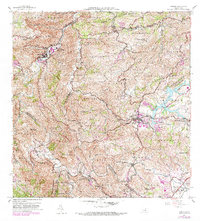 Download a high-resolution, GPS-compatible USGS topo map for Comerio, PR (1982 edition)
