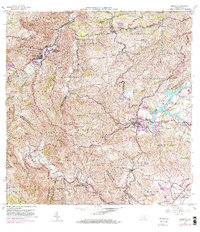 Download a high-resolution, GPS-compatible USGS topo map for Comerio, PR (1982 edition)