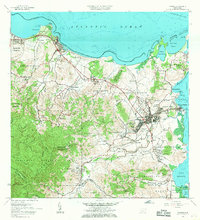 Download a high-resolution, GPS-compatible USGS topo map for Fajardo, PR (1968 edition)
