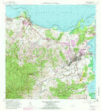 Download a high-resolution, GPS-compatible USGS topo map for Fajardo, PR (1982 edition)