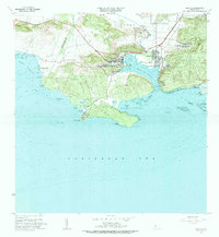 Download a high-resolution, GPS-compatible USGS topo map for Guanica, PR (1984 edition)