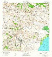 Download a high-resolution, GPS-compatible USGS topo map for Humacao, PR (1960 edition)