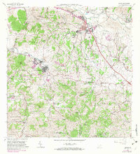 Download a high-resolution, GPS-compatible USGS topo map for Juncos, PR (1982 edition)
