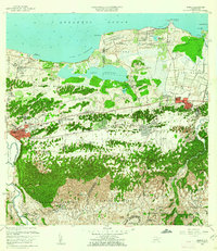 Download a high-resolution, GPS-compatible USGS topo map for Manati, PR (1962 edition)