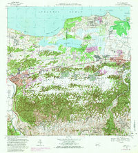 Download a high-resolution, GPS-compatible USGS topo map for Manati, PR (1983 edition)