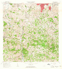 preview thumbnail of historical topo map of Naranjito, PR in 1963