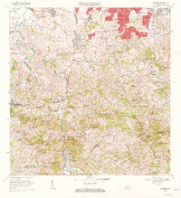 Download a high-resolution, GPS-compatible USGS topo map for Naranjito, PR (1972 edition)