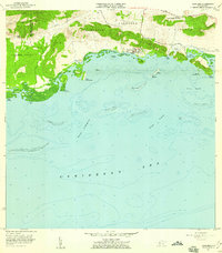 preview thumbnail of historical topo map of Lajas County, PR in 1957