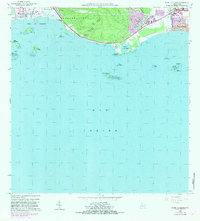 Download a high-resolution, GPS-compatible USGS topo map for Punta Cucharas, PR (1982 edition)