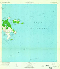 preview thumbnail of historical topo map of Ceiba County, PR in 1957