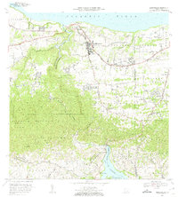 preview thumbnail of historical topo map of Quebradillas, PR in 1972