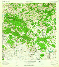 1960 Map of Rio Descalabrado, 1962 Print