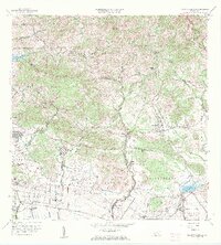 1960 Map of Rio Descalabrado, 1962 Print