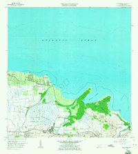 Download a high-resolution, GPS-compatible USGS topo map for Rio Grande, PR (1965 edition)
