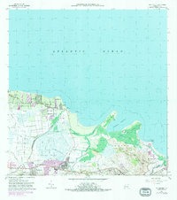 preview thumbnail of historical topo map of Río Grande County, PR in 1963