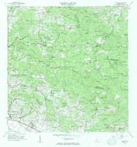 Download a high-resolution, GPS-compatible USGS topo map for Rosario, PR (1968 edition)