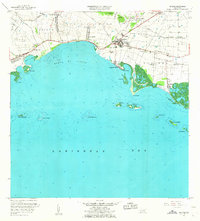preview thumbnail of historical topo map of Salinas, PR in 1960