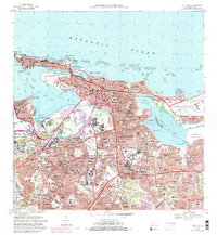 Download a high-resolution, GPS-compatible USGS topo map for San Juan, PR (1982 edition)