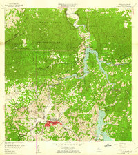 Download a high-resolution, GPS-compatible USGS topo map for Utuado, PR (1961 edition)