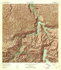 Download a high-resolution, GPS-compatible USGS topo map for Utuado, PR (1963 edition)