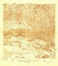 1937 Map of Sabana Grande County, PR