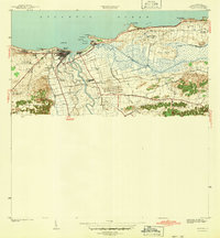 1942 Map of Bajadero, PR