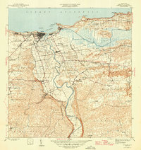 1946 Map of Bajadero, PR