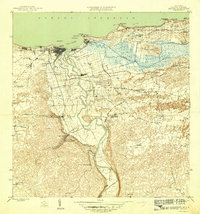 1946 Map of Bajadero, PR