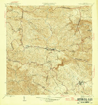 1946 Map of Aibonito, PR