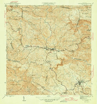 1946 Map of Aibonito, PR