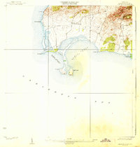preview thumbnail of historical topo map of Cabo Rojo, PR in 1938