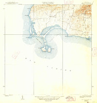 1938 Map of Cabo Rojo County, PR, 1947 Print