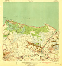 preview thumbnail of historical topo map of Carolina, PR in 1940