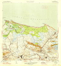 preview thumbnail of historical topo map of Carolina, PR in 1947