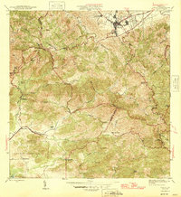 1946 Map of Guayama County, PR