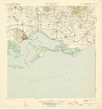 1945 Map of Central Aguirre