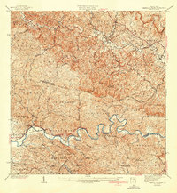1942 Map of Central La Plata