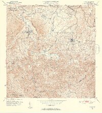 1953 Map of Ciales