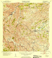 1953 Map of Comerio