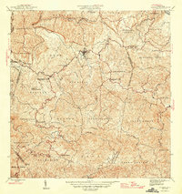 1946 Map of Corozal