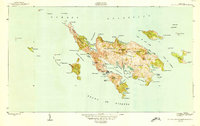 preview thumbnail of historical topo map of Humacao County, PR in 1950
