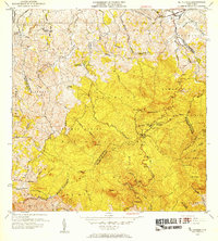 Download a high-resolution, GPS-compatible USGS topo map for El Yunque, PR (1953 edition)